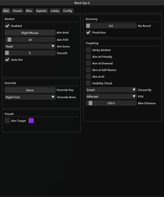 Apex Cheats Feature